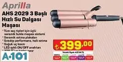 APRİLLA 3 BAŞLI HIZLI SU DALGASI MAŞASI